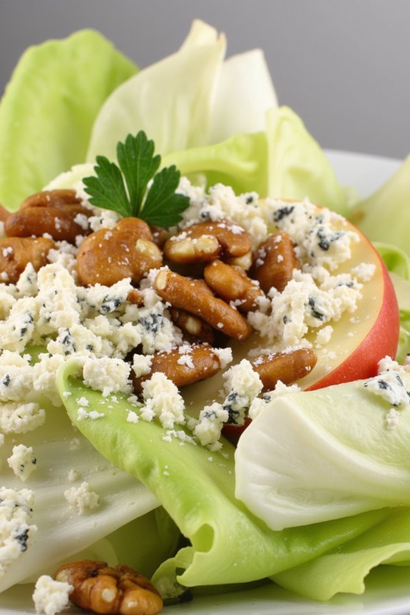 crisp endive creamy roquefort