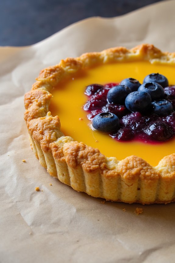 delicious blueberry tart recipe
