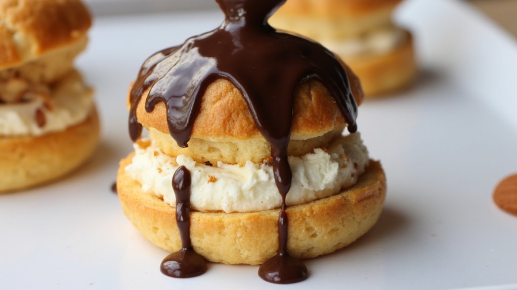 delicious filled french desserts