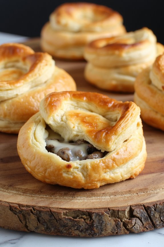 delightful creamy mushroom appetizers