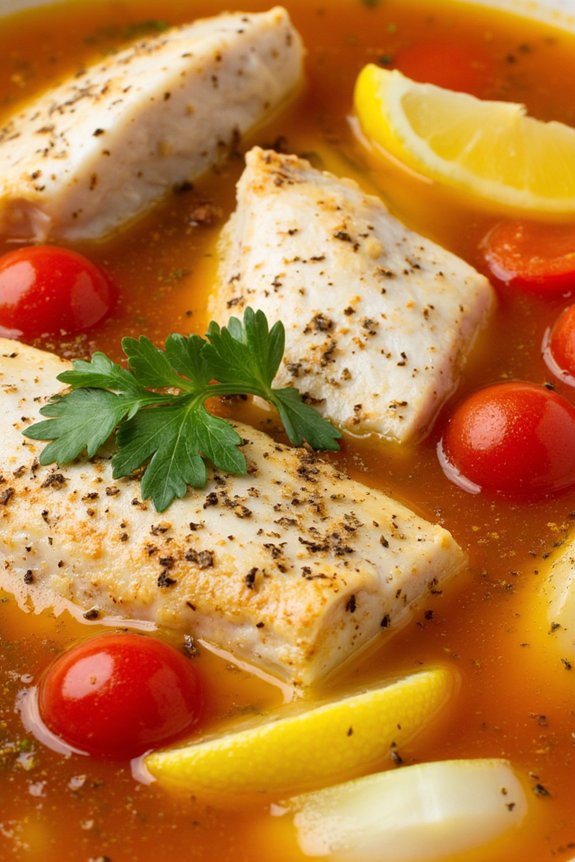 delightful mediterranean fish soup