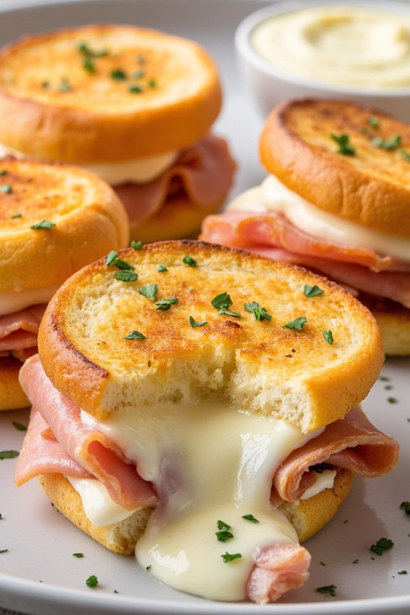 delightful mini french sandwiches