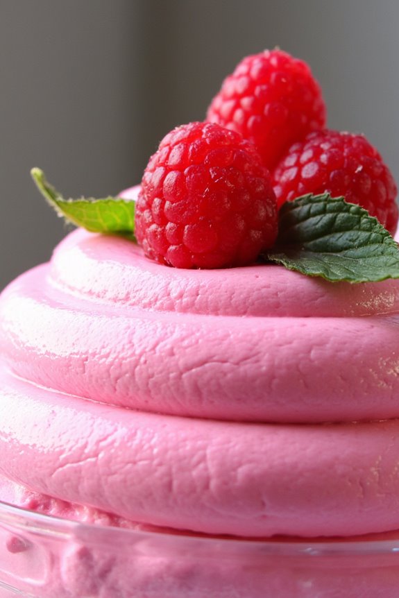 delightful raspberry mousse recipe