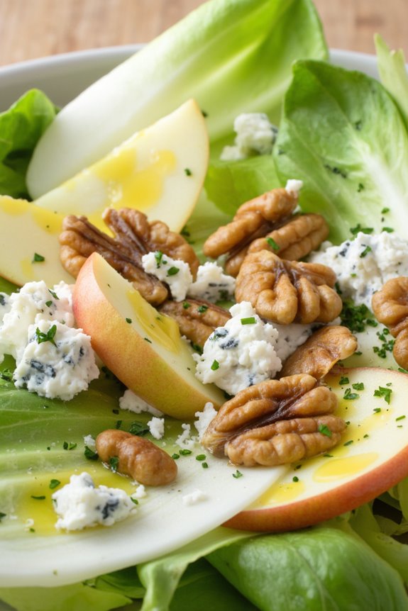 elegant endive cheese salad