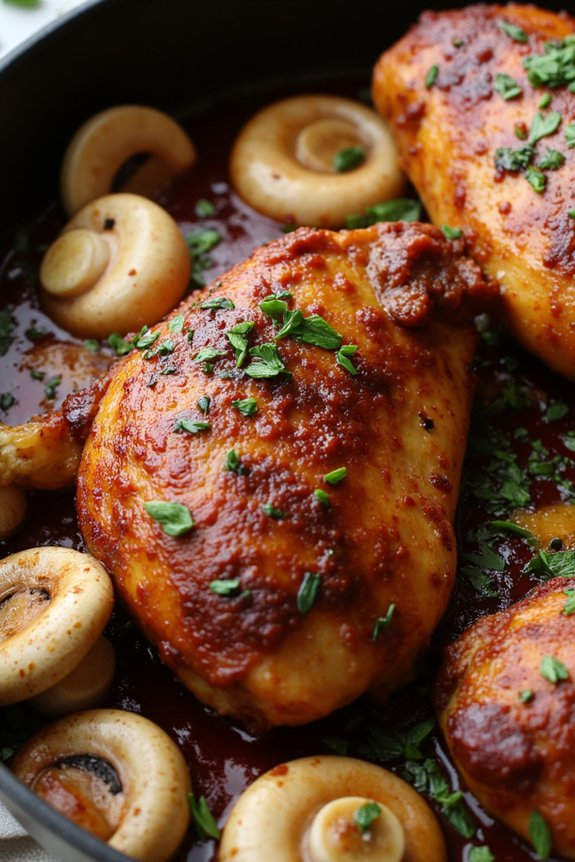 elegant french chicken dish