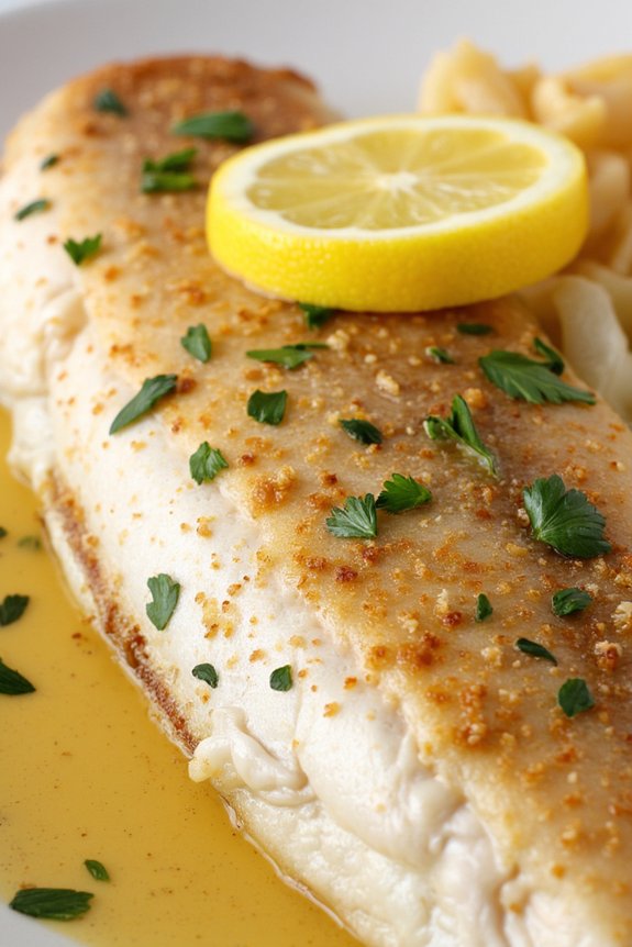 elegant french fish dish