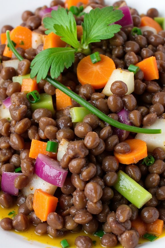 elegant lentil salad recipe