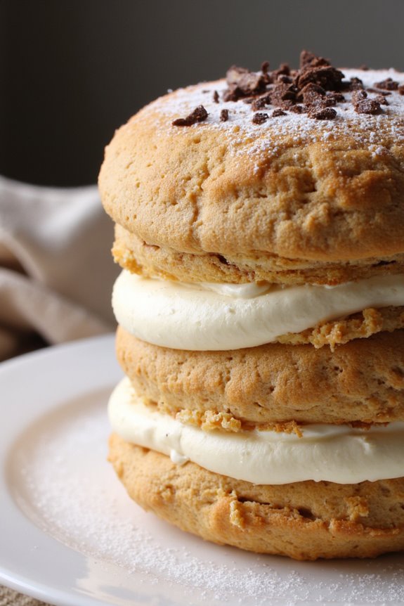 elegant nut based dessert