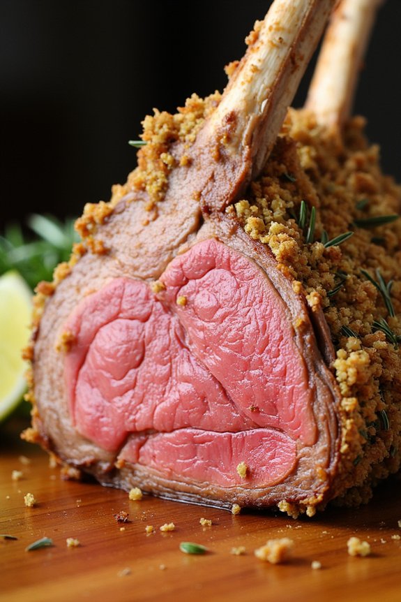 elegant rosemary lamb dish