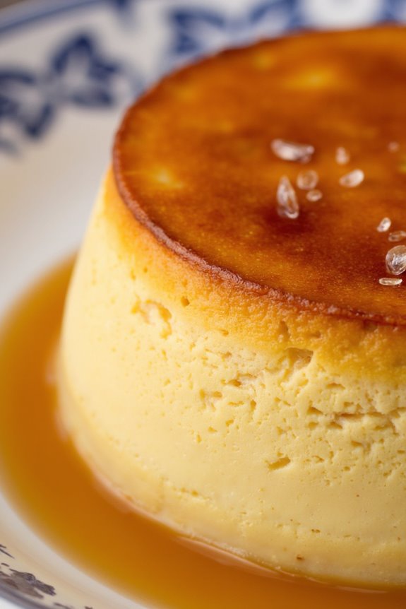 elegant salted caramel dessert