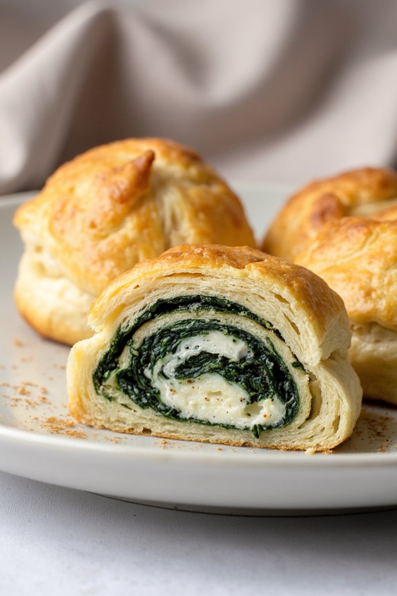 elegant vegetarian puff pastry
