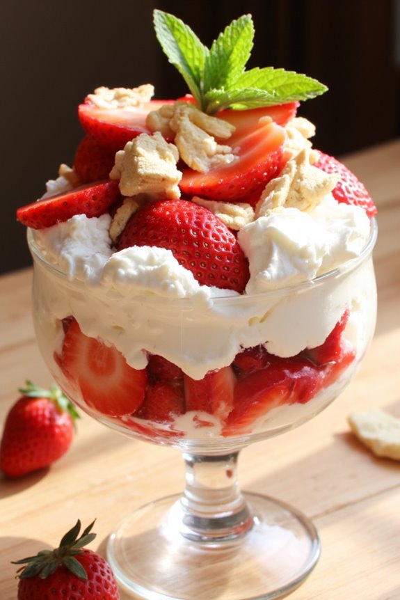 french inspired eton mess delight