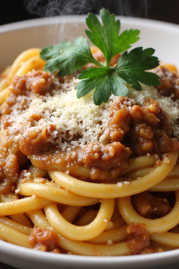 french onion soup spaghetti