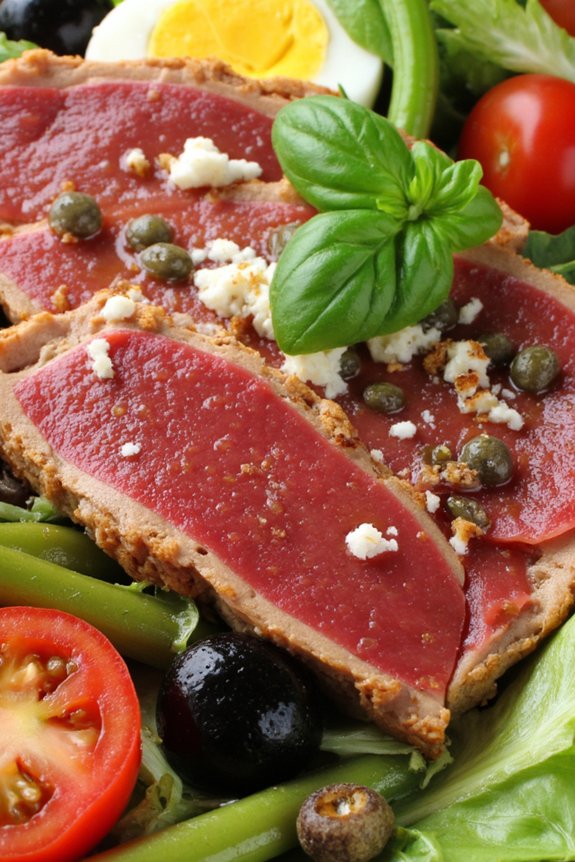 fresh mediterranean seafood salad
