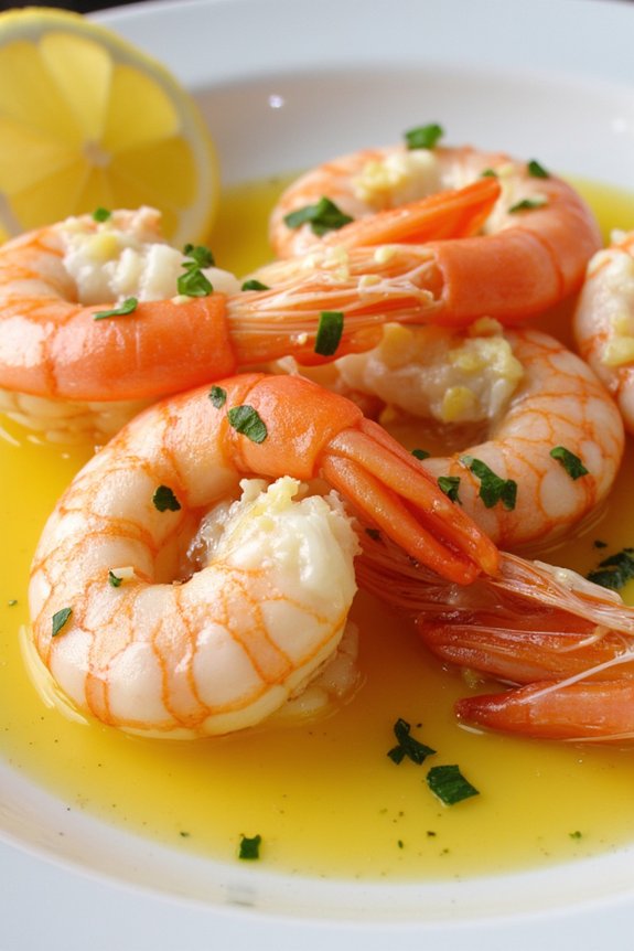 garlic shrimp with butter