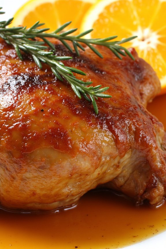 gluten free duck l orange