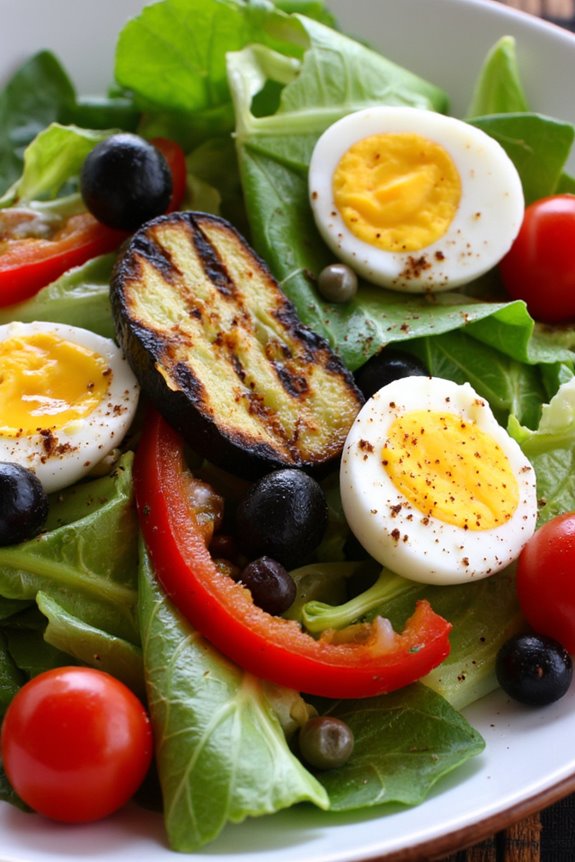 grilled vegetable salad delight