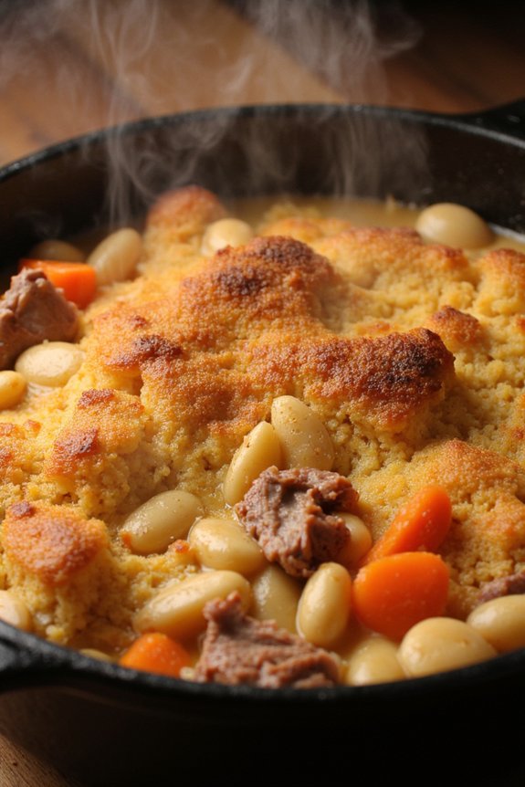 hearty french bean casserole