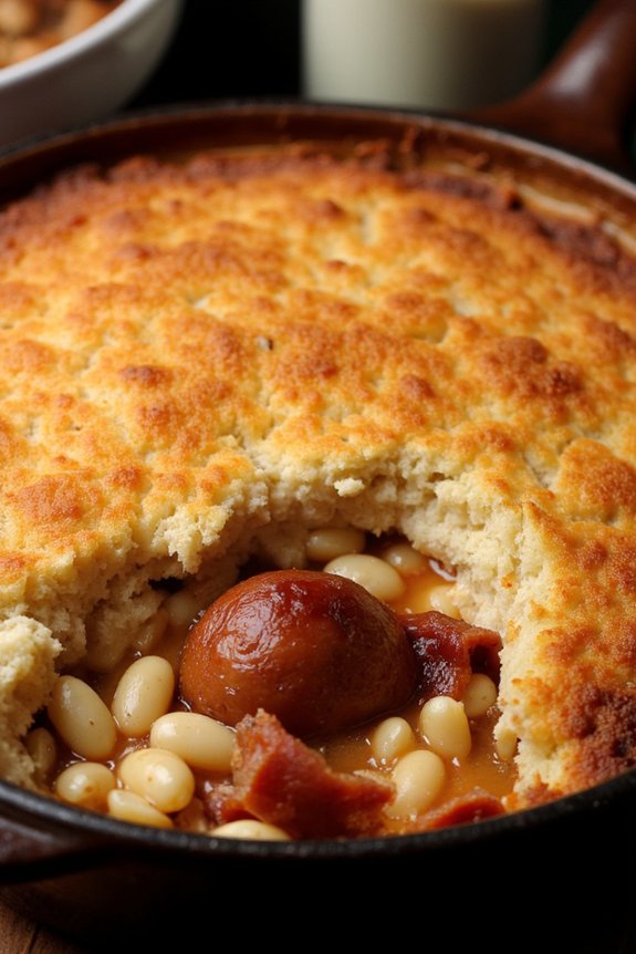 hearty french bean casserole