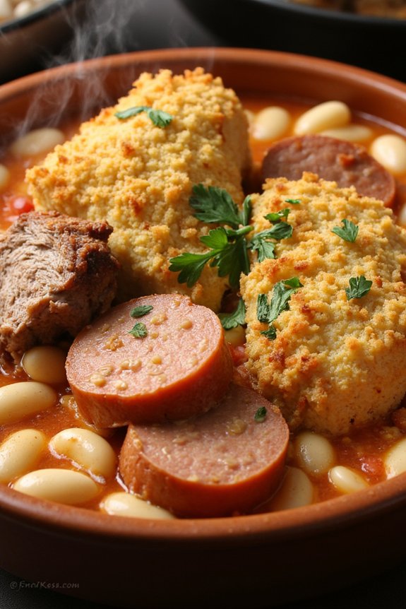 hearty french bean stew