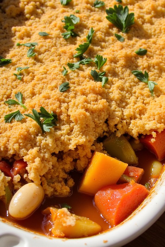 hearty gluten free vegetable cassoulet