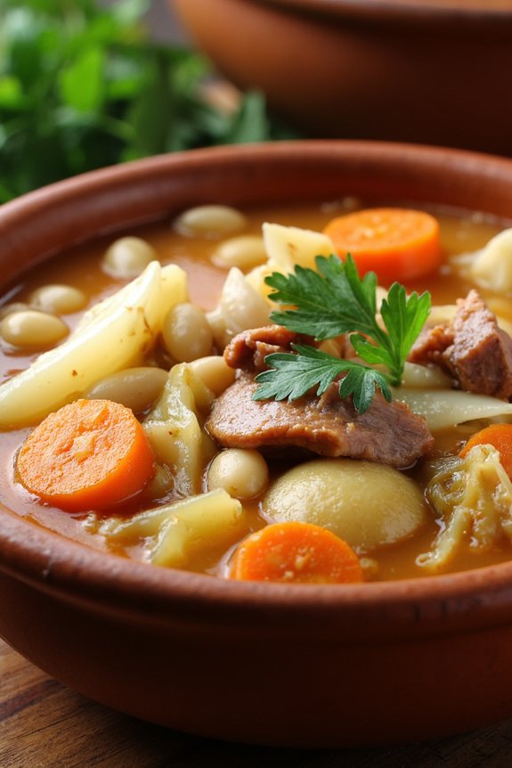 hearty traditional french soup