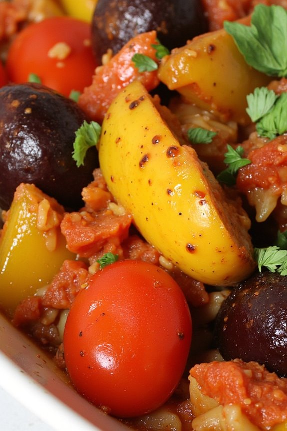 hearty vegan ratatouille stew