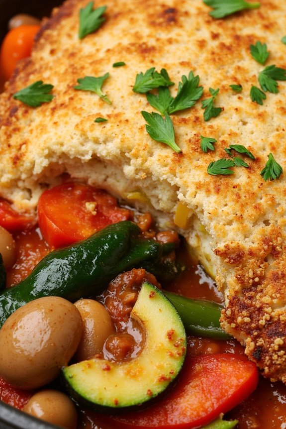 hearty vegetarian french cassoulet