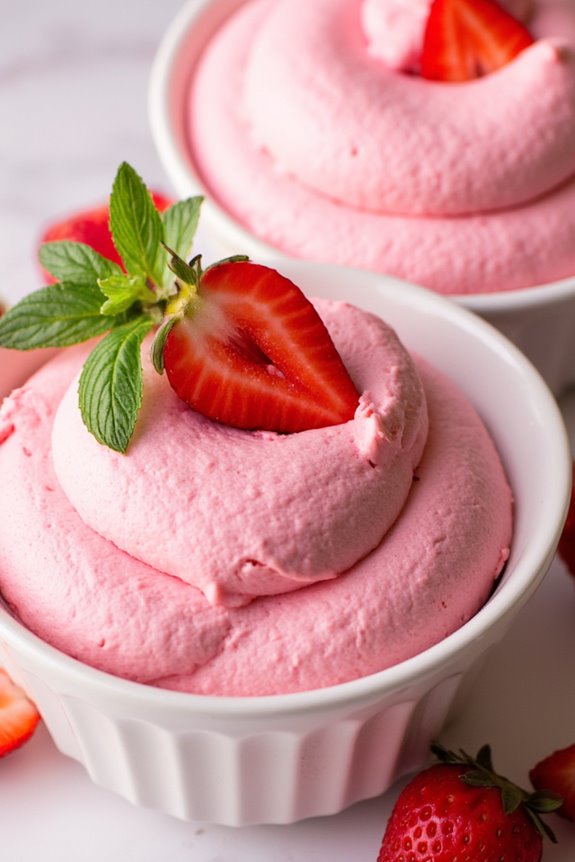 heavenly strawberry mousse recipe