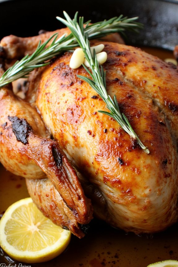 herb infused roast chicken recipe