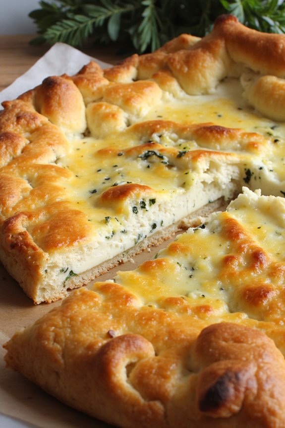 herbed goat cheese tart