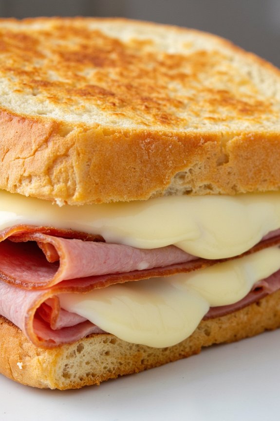 indulgent classic french sandwich