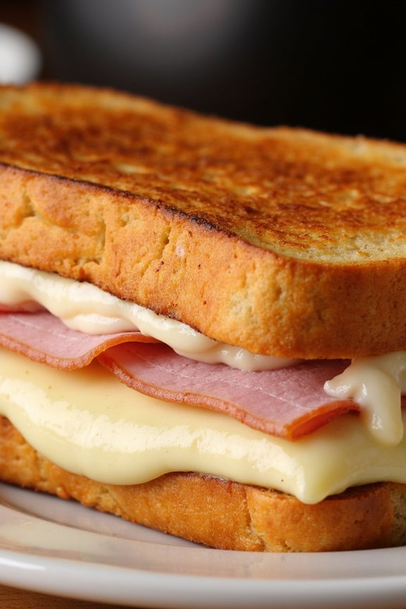 indulgent french bistro sandwich