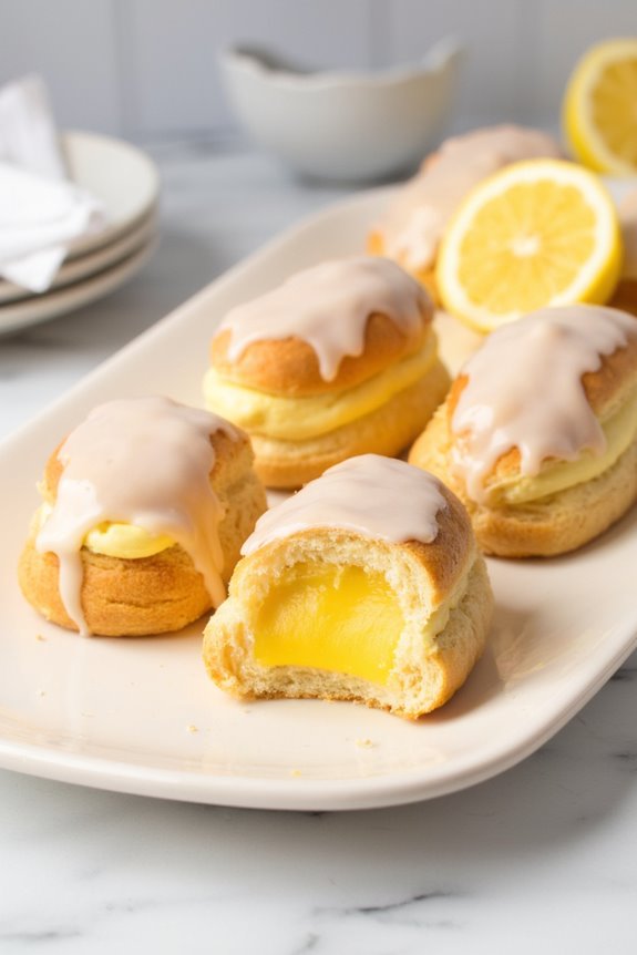 lemon curd clairs recipe