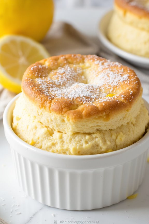 lemon souffl baking instructions