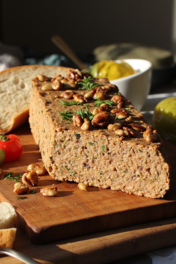 lentil walnut vegetarian p t