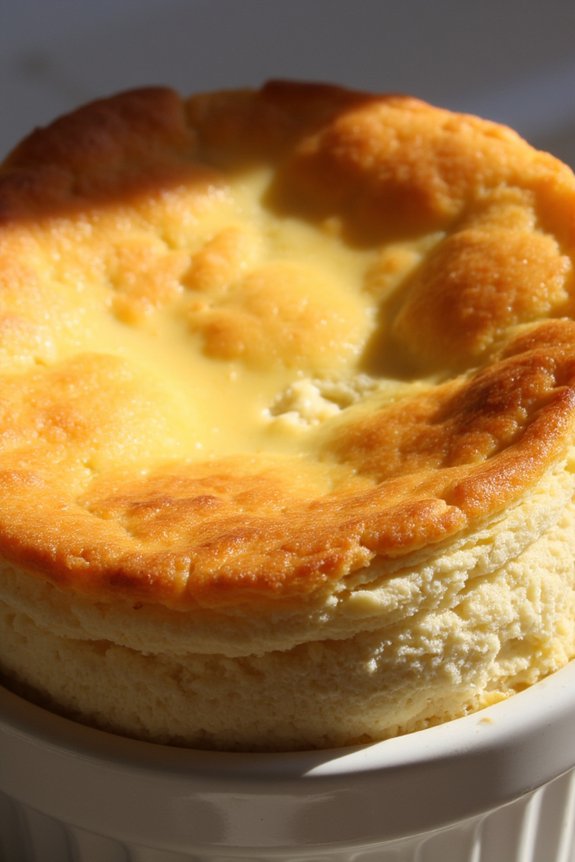 light airy cheese souffl