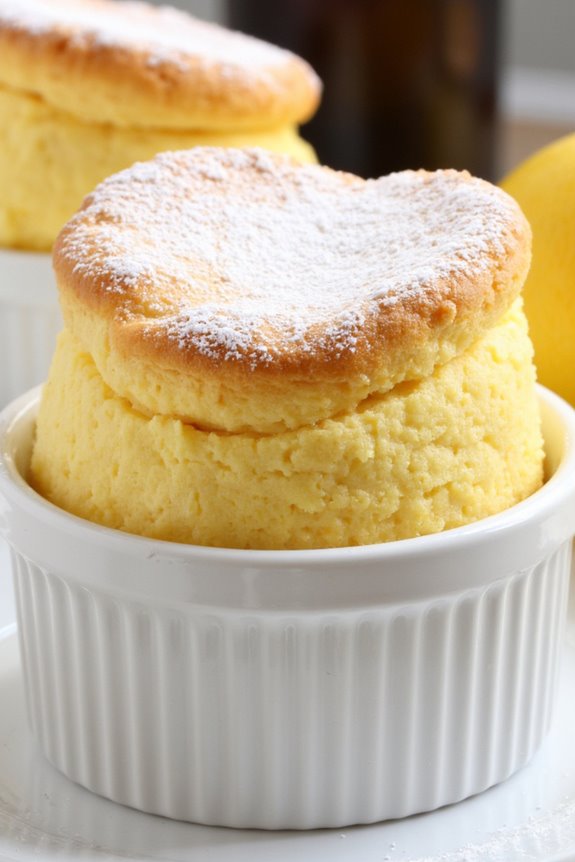 light and airy dessert