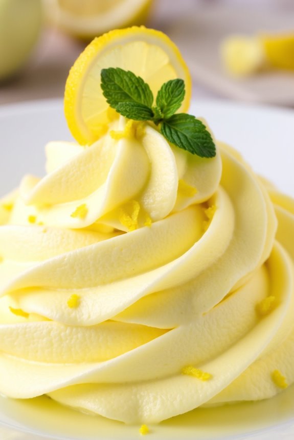 light and zesty dessert