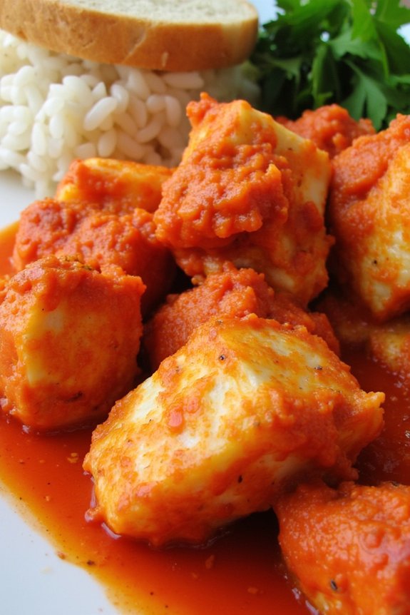 lobster in tomato sauce