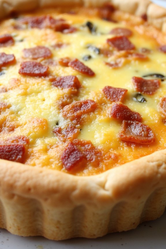 low carb french quiche delight