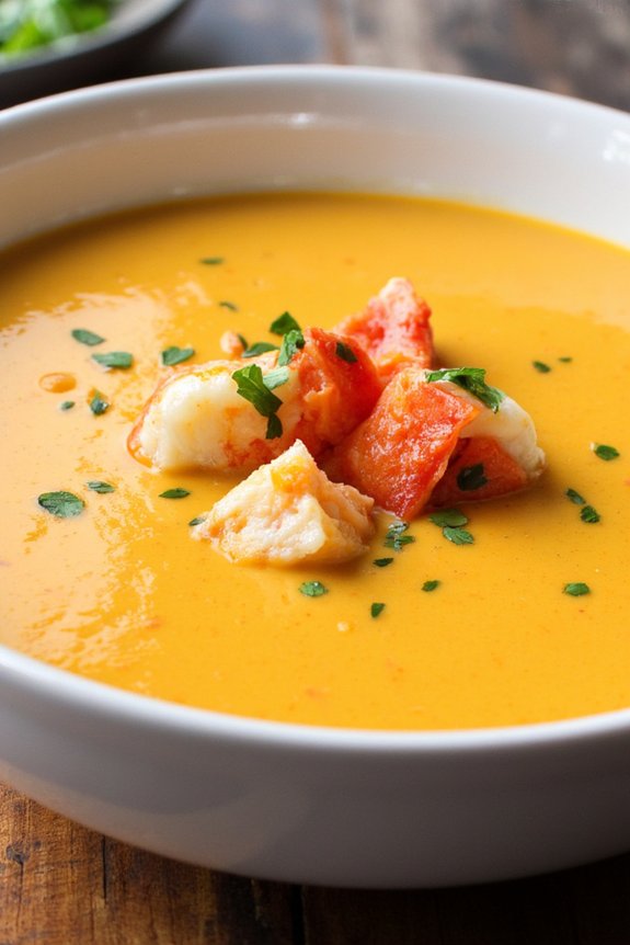 luxurious lobster bisque recipe