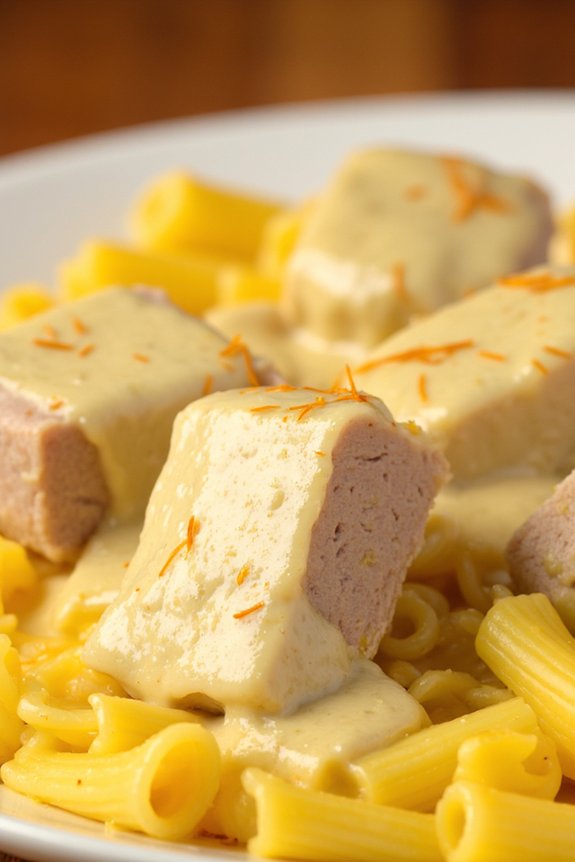 luxurious veal saffron stew