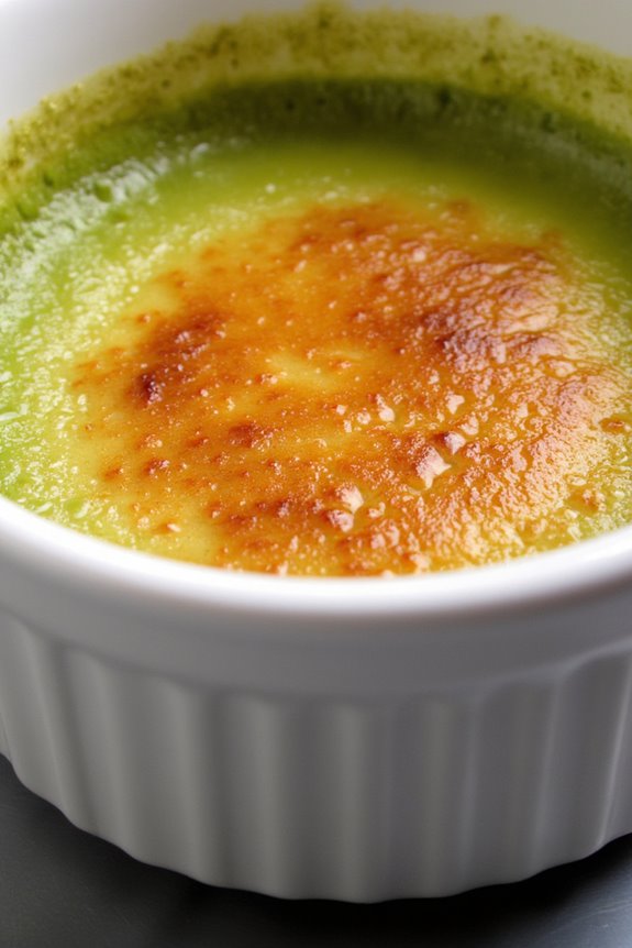 matcha infused cr me br l e delight