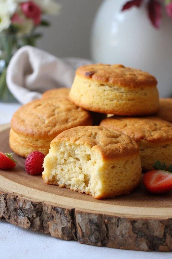 moist almond butter cakes