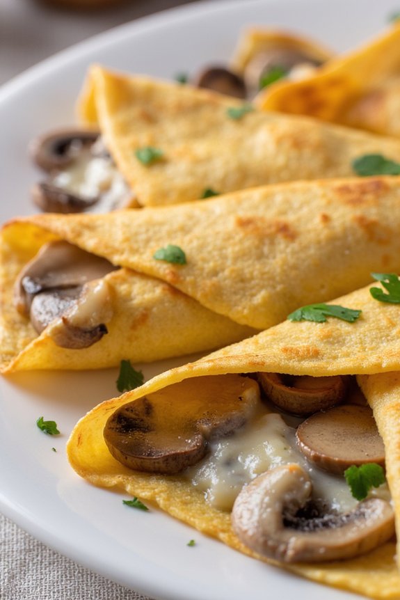 mushroom gruy re crepes recipe