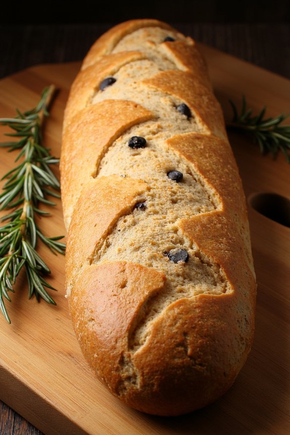 olive rosemary baguette recipe