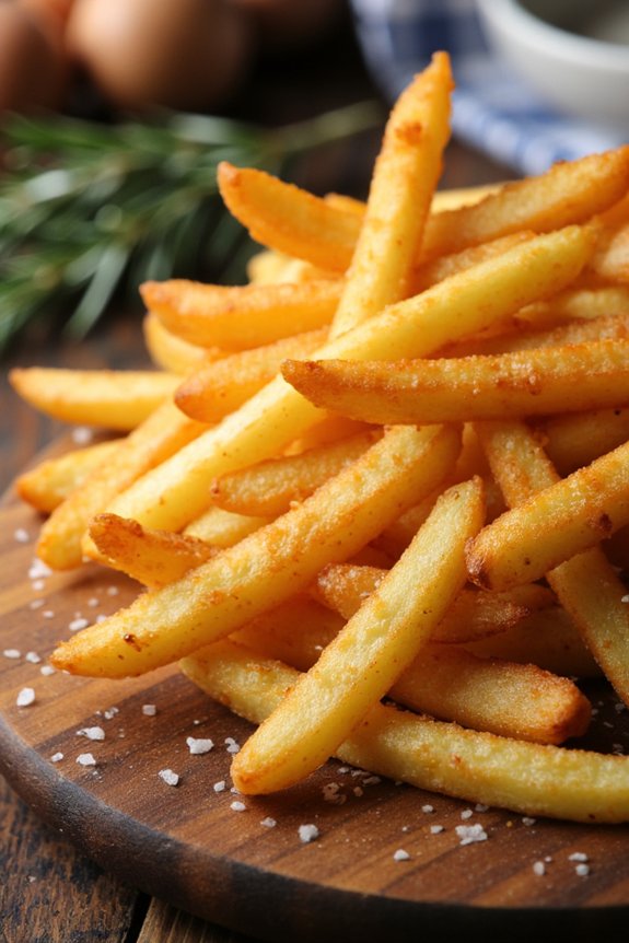 perfect crispy french fries