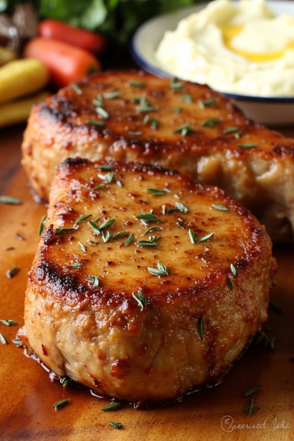 pork chops with apple cider
