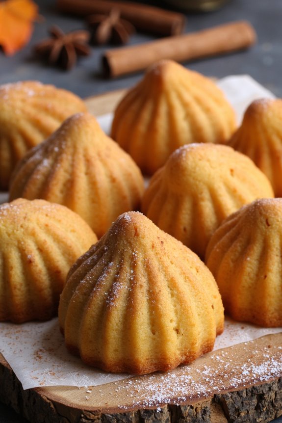 pumpkin spice madeleine recipe